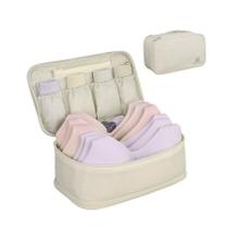 Cubos de embalagem de malas de viagem para armazenamento de roupas íntimas, sutiã e meias Cubos de embalagem de malas de viagem para armazenamento de roupas íntimas, sutiã e meias