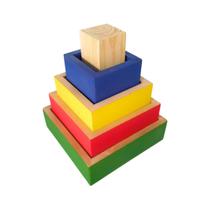 Cubos De Encaixe 5 Caixas Em Madeira Percepção Cores Tamanho Cubos De Encaixe 5 Caixas Em Madeira Percepção Cores Tamanho