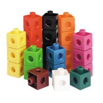 Cubos de encaixe Learning Resources - Conjunto com 500 Peças (5+)