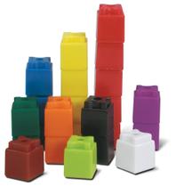 Cubos de Encaixe Math Linking Cubes hand2mind UniLink (Conjunto com 500 Peças)
