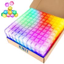 Cubos de Gelo LED à Prova d'Água com Mudança de Cor Nonley Pacote com 500 Unidades Cubos de Gelo LED à Prova d'Água com Mudança de Cor Nonley Pacote com 500 Unidades