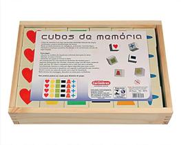 Cubos de Memória em Madeira