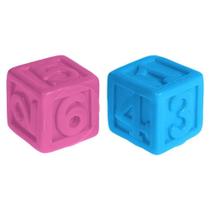 Cubos de vinil Número Baby 2 unidades - ZEIN Cubos de vinil Número Baby 2 unidades - ZEIN