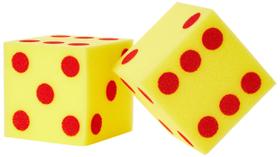Cubos Gigantes Pontilhados Soft Cubes - 2 Unidades de 13cm - Recursos de Aprendizagem