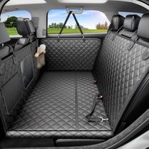 Cubre Asiento para Perros REEVAA con Fondo Rígido, Diseño Hamaca, Color Negro Cubre Asiento para Perros REEVAA con Fondo Rígido, Diseño Hamaca, Color Negro