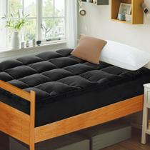 Cubrecama CYMULA Twin XL 99x203x46 cm Negro Fresco