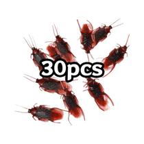 Cucarachas De Plástico Para Halloween 5-50 Peças Decoração De Brincadeira Brinquedos De Borracha