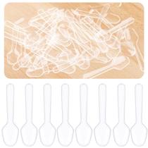 Cucharas pequeñas desechables transparentes de plástico, paquete de 1000 unidades Mirrline