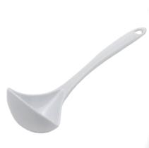 Cucharón de cocina Chef Craft 27 cm de melamina blanco