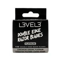 Cuchillas de Afeitar de Doble Filo L3 con Recubrimiento de Platino de Acero Inoxidable