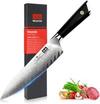 Cuchillo de Cocina SHAN ZU Damasco 20 cm Acero de 67 Capas Cuchillo de Cocina SHAN ZU Damasco 20 cm Acero de 67 Capas