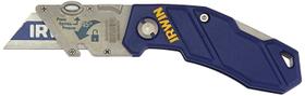 Cuchillo Multiusos IRWIN Plegable 45 Cambio Rápido Azul Cuchillo Multiusos IRWIN Plegable 45 Cambio Rápido Azul