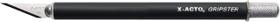 Cuchillo X-Acto X3627 Gripster Negro con Tapa de Seguridad