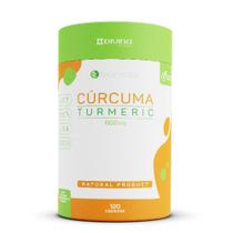 Cúcuma Turmeric 600mg Com 120 cps - BIOROOTS