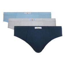 Cueca adulto algodão com 3 lisa - Keeper Cueca adulto algodão com 3 lisa - Keeper