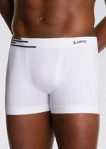 Cueca adulto boxer microfibra cós faixas lupo
