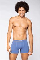 Cueca Adulto Boxer Microfibra Cós Liso Lupo - Tamanhos Variados
