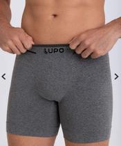 Cueca Adulto Boxer Sem Costura Plus Cós Uni Faixa Lupo 17800