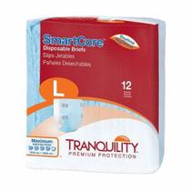 Cueca Adulto para Incontinência Tranquility SmartCore - 12 Unidades (Pacote com 2)