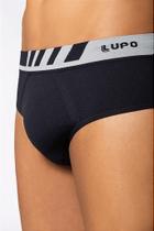Cueca Adulto Slip Microfibra Sem Costura Cós Chanfro Lupo - Conforto e Estilo