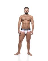 Cueca affair club 5cm branco e preto Cueca affair club 5cm branco e preto