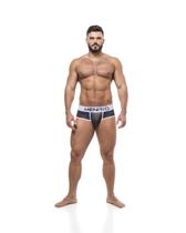 Cueca affair club 5cm preto e branco