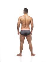 Cueca affair club 5cm preto e laranja Cueca affair club 5cm preto e laranja