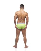 Cueca affair club 5cm verde e cinza Cueca affair club 5cm verde e cinza