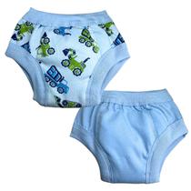 Cueca Algodão Absorvente para Desfralde Kit 2unds Carros