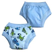 Cueca Algodão Absorvente para Desfralde Kit 2unds Carros
