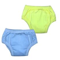 Cueca Algodão com Absorvente para Desfralde Kit 2und AZ/AM