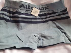 Cueca box adulto com listra na cintura