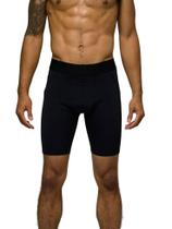 Cueca Box Boxer Ciclista Long Leg Masculina Microfibra Perna Longa Shorts Esportes