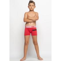 Cueca Box Willian Infantil Vermelha - AQN SPORT