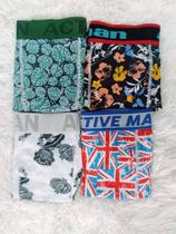 Cueca boxer adulto plus size exg life zoom acive man Cueca boxer adulto plus size exg life zoom acive man