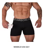 Cueca Boxer Airbone Microfibra Boxer Plus Size - 10 Unidades Cueca Boxer Airbone Microfibra Boxer Plus Size - 10 Unidades