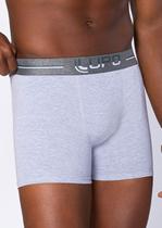 Cueca Boxer Algodão Com Elastano Sem Costura Lateral Lupo Cueca Boxer Algodão Com Elastano Sem Costura Lateral Lupo