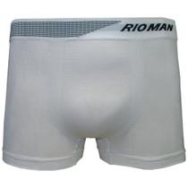 Cueca Boxer Algodão sem Costura Rioman