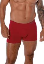 Cueca Boxer Atlante Ultraleve Zeus DeMillus 90142 Carmim