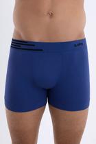 Cueca Boxer Básica, Lupo, Masculino Azul M