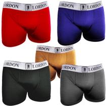 Cueca Boxer Box kit 5 Peças P ao Plus Size Adulto Masculino Estampada Lisa Microfibra Cueca Boxer Box kit 5 Peças P ao Plus Size Adulto Masculino Estampada Lisa Microfibra