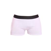 Cueca Boxer Box Lisa Masculina Lisa Algodão Costura Reforçada