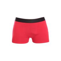 Cueca Boxer Box Lisa Masculina Lisa Algodão Costura Reforçada