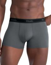 Cueca Boxer Box Mash Basic Modal Respirável Laterais Largas