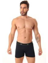 Cueca boxer box microfibra poliamida