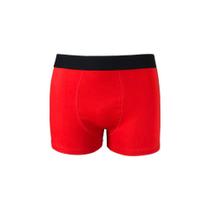 Cueca Boxer Box Try Basics Algodão Cotton Lisa Básica Casual Moda Masculina