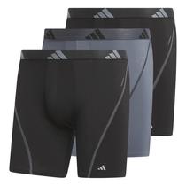 Cueca Boxer Brief Adidas Performance Mesh masculina preta 3GG Cueca Boxer Brief Adidas Performance Mesh masculina preta 3GG