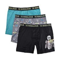 Cueca Boxer Brief STAR WARS Mandalorian para homens