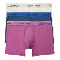 Cueca boxer Calvin Klein Micro Stretch, pacote com 3 unidades, tamanho L