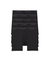 Cueca Boxer Calvin Klein Micro Stretch - Pacote com 5 Unidades Pretas